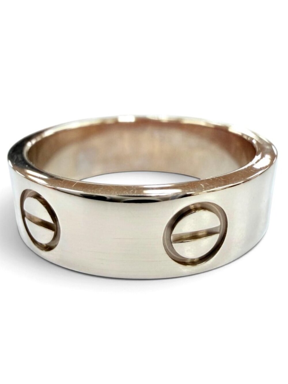 Cartier Love Ring Crack Model White Gold 51 JP